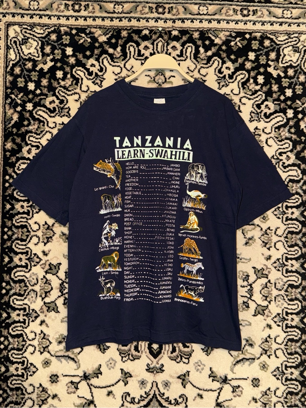 Tanzania Learn Swahili t shirt